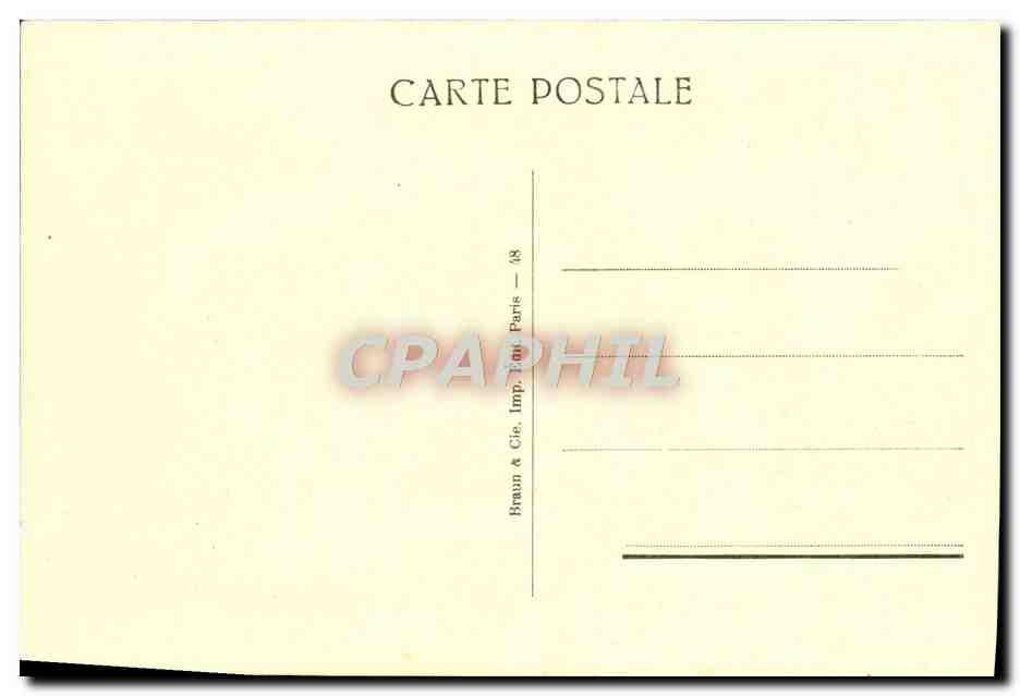 CPA Paris Exposition Internationale Des Arts Decoratifs pavillon de l'afrique francaise — Verso