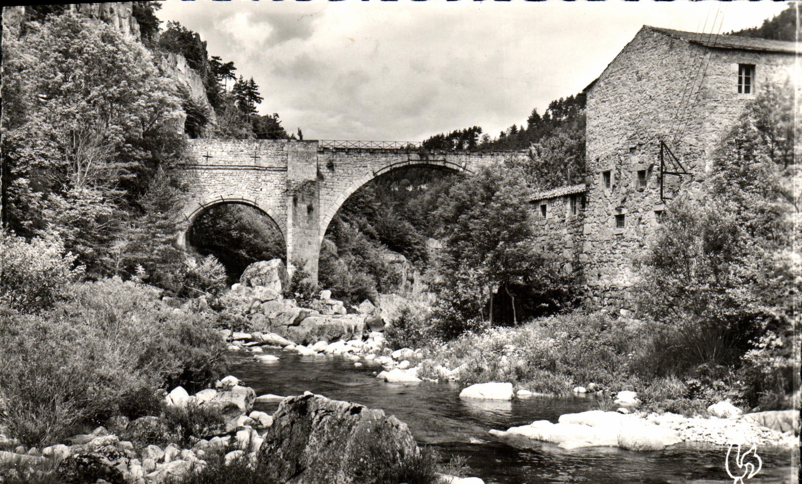CPM Yssingeaux Le Pont Romain Et Le Lignon