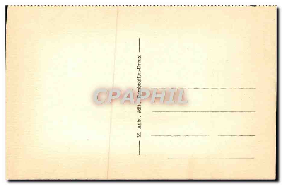 Vitrail de la chapelle Saint-Louis à Dreux — Le Baiser de Judas — Effet de Lune — La Tercèche allumée — d'après Larivière (par A. Apoil et J. André) — Reverso