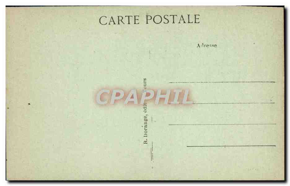 CPA Richelieu Porte De Loudun et fortificatious — Rückseite