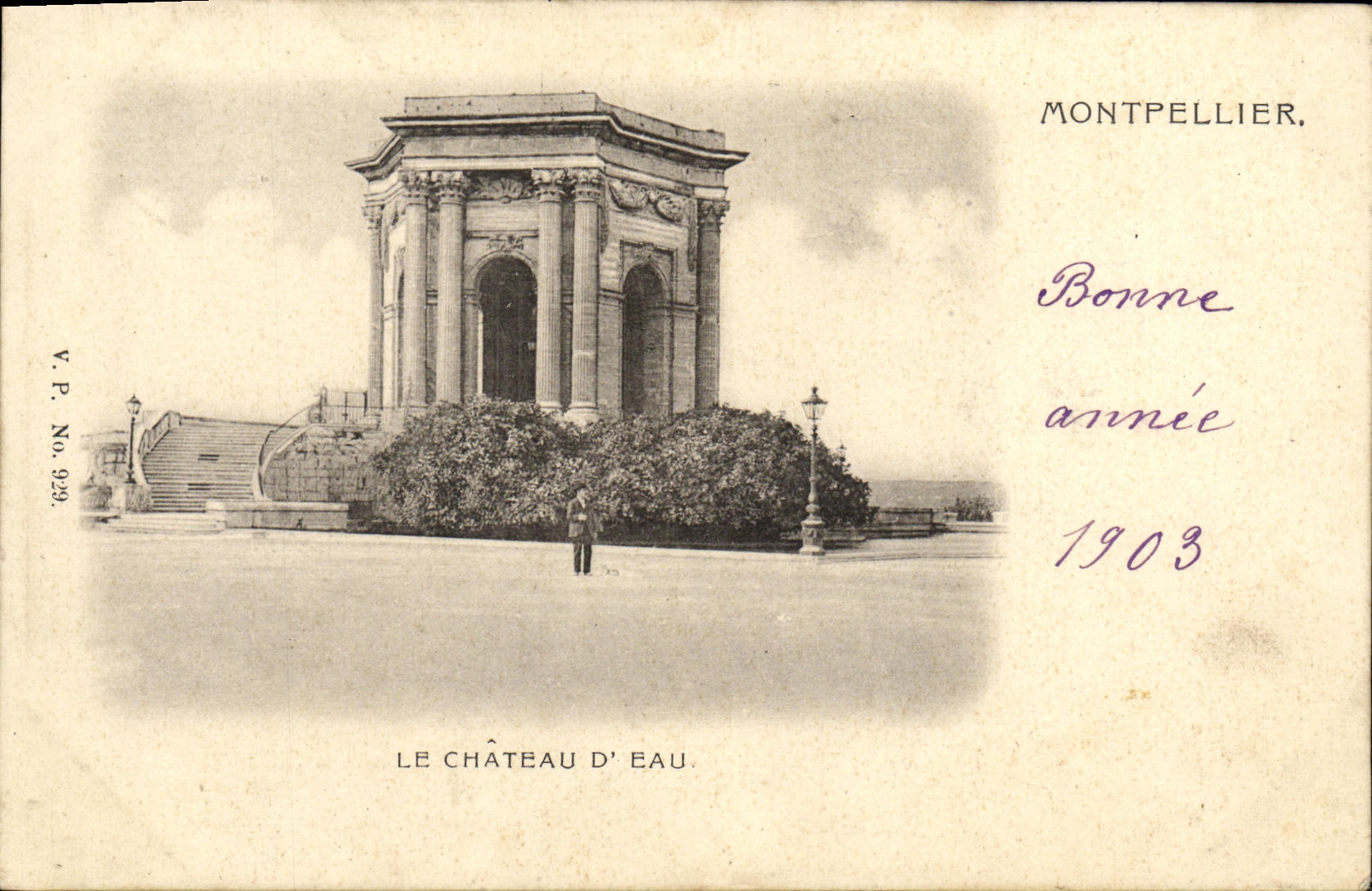 Le Château d'Eau — Montpellier — V.P. No. 929