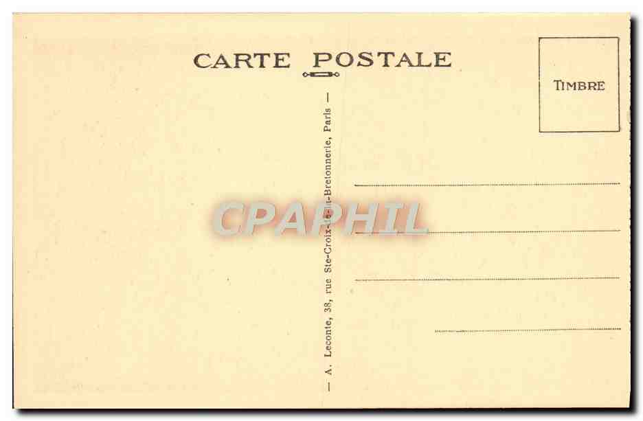 CPA Malmaison Le Premier Consul Par Isabey Napoleon 1er — Rückseite