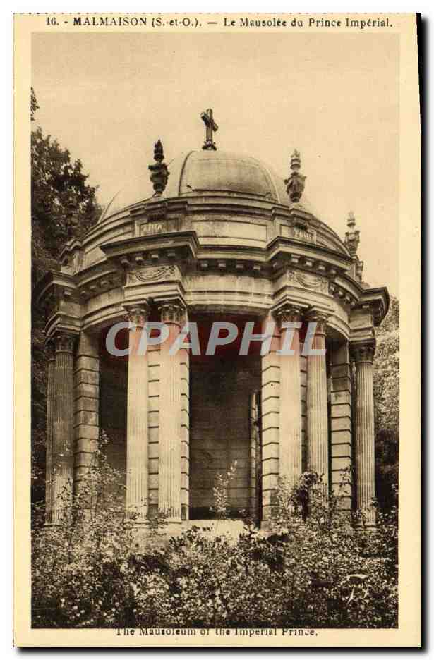 CPA Malmaison Le Mausolee du prince imperial