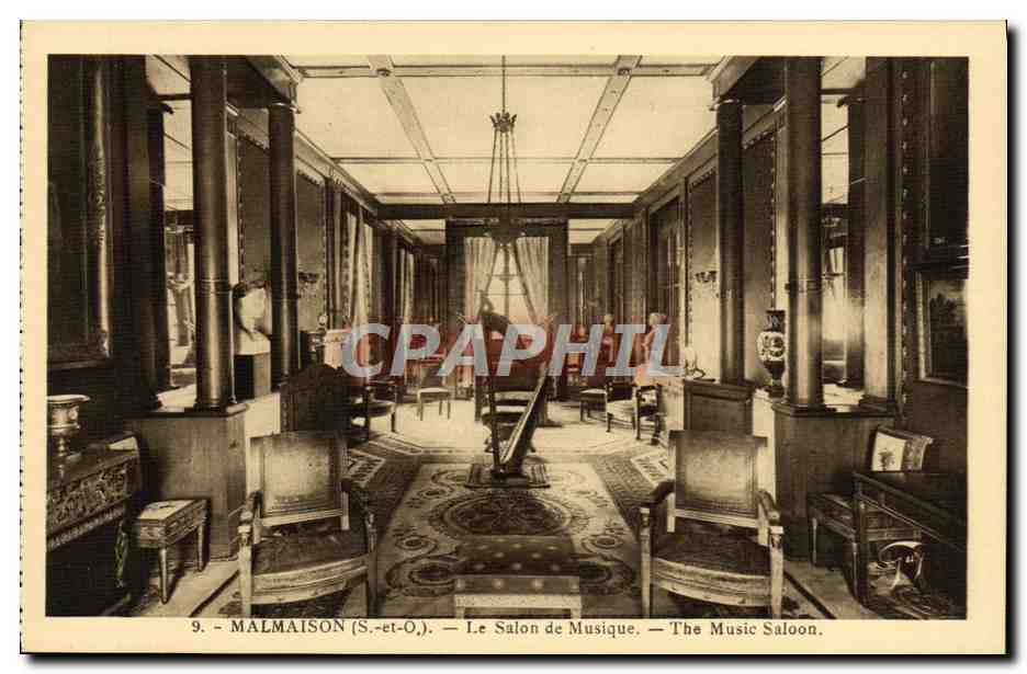 CPA Malmaison Le Salon De Musique 