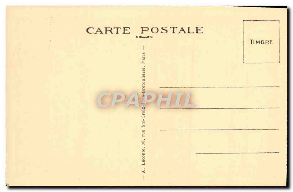 CPA Malmaison La Salle De Bain — Rückseite