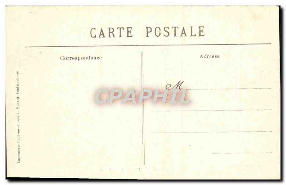 Forêt de Fontainebleau — Rocher et MédailIon de Némorosa, Reine des Bois — MédailIon Foucher de Careil — Collection Artistique L. M. — Reverso