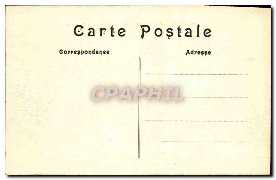 Bosque de FONTAINEBLEAU — Roca Saint-Germain — Editor: Ed. Dujac, Fontainebleau, n° 81 — Reverso