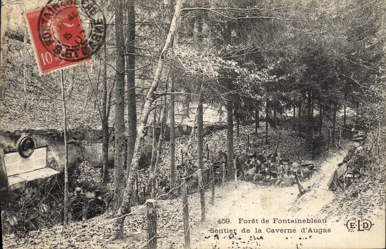 Foresta di Fontainebleau — Sentiero della Grotta d'Augas — ELD, n°459