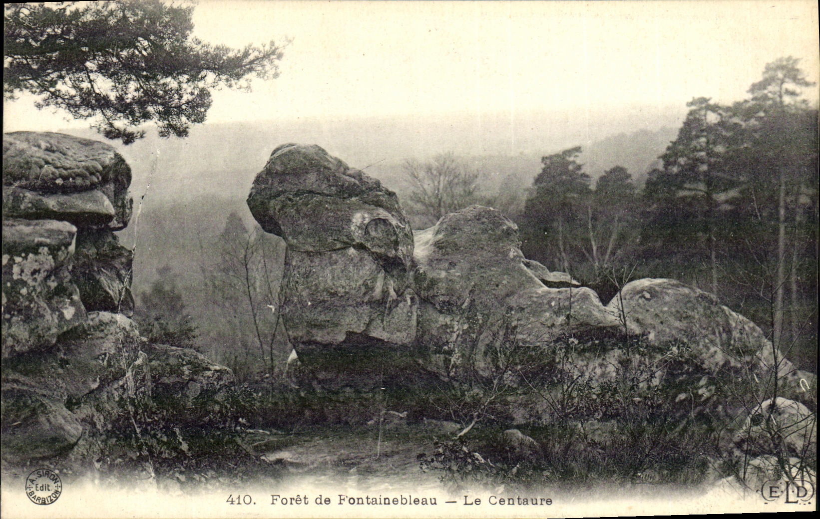 Forêt de Fontainebleau — Le Centaure — Édit. SIRANT PARIS - Anverso