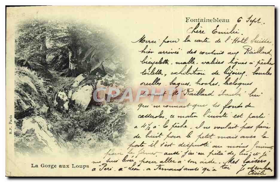 La Gorge aux Loups — Fontainebleau — B.F. Paris