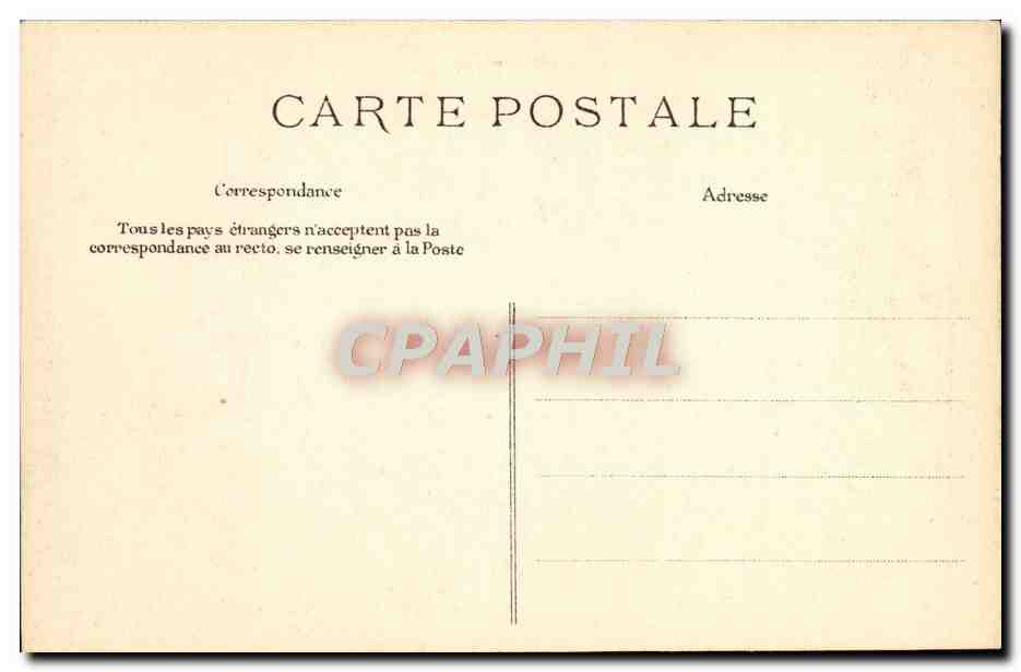 Foresta di Fontainebleau — Roccione della Tour Denecourt — Editore ELD, n° 428 — Verso