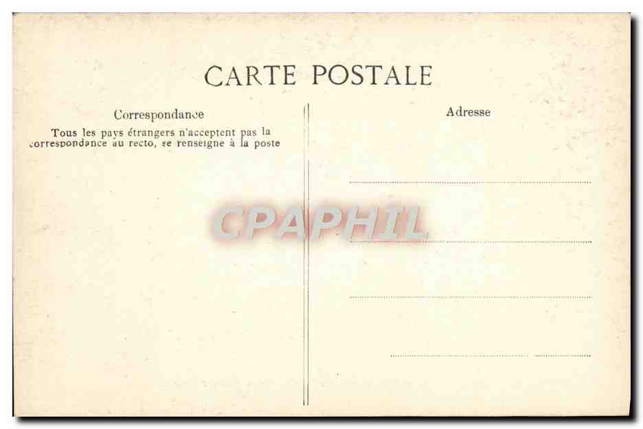 Woud van Fontainebleau — Roche van de Tour Denecourt — E-D, n° 427 — Achterkant