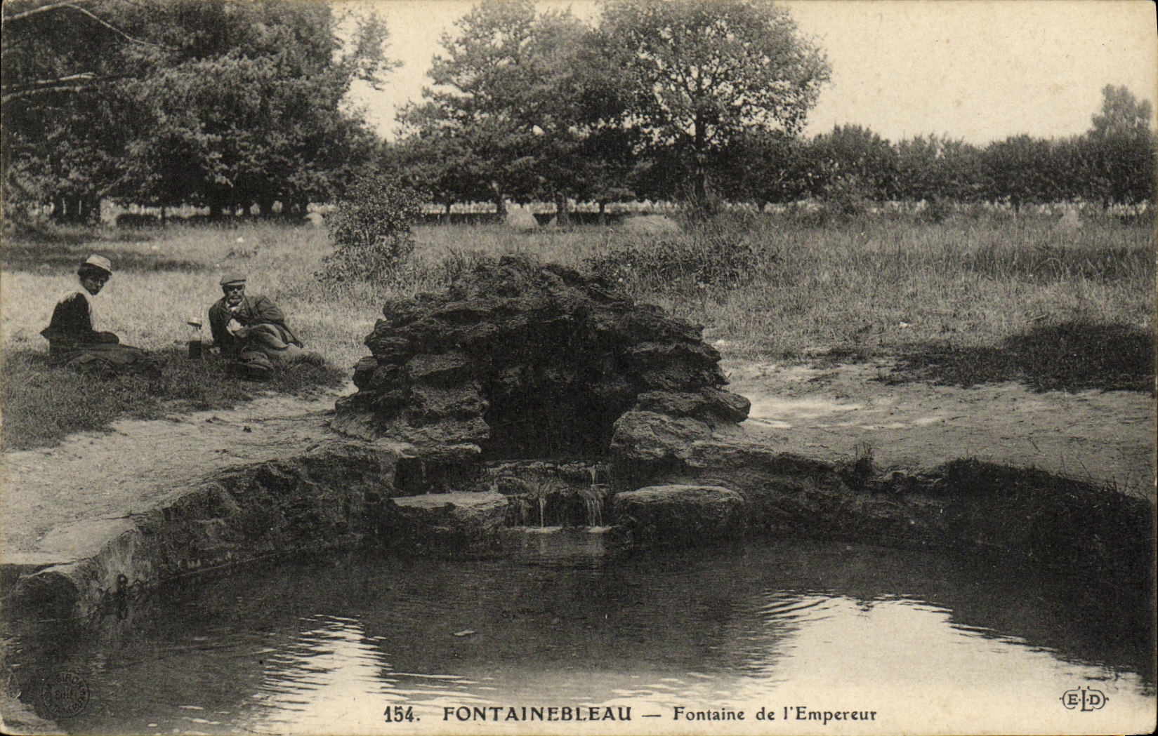 Fontainebleau — Fuente del Emperador — Edición EID, n° 154