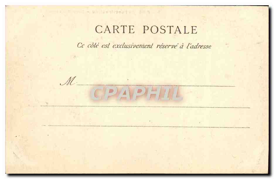 Bosque de Fontainebleau — Torre Denecourt — editor no identificado, n° 14 — Reverso