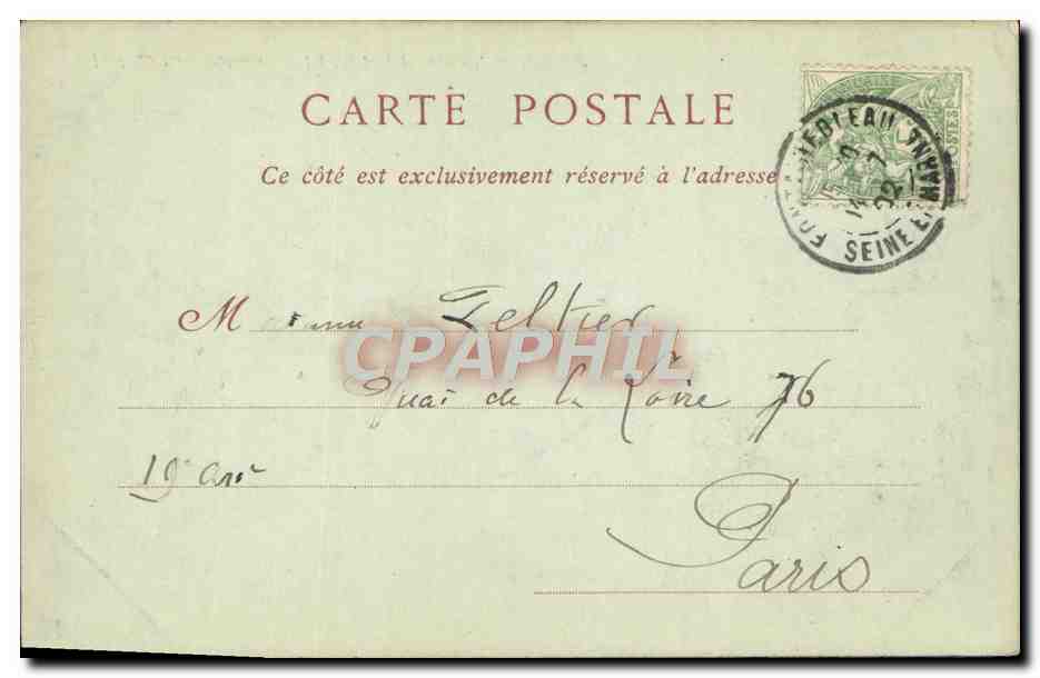 Foresta di Fontainebleau — La Mare de Franchard — ND Phot — Verso