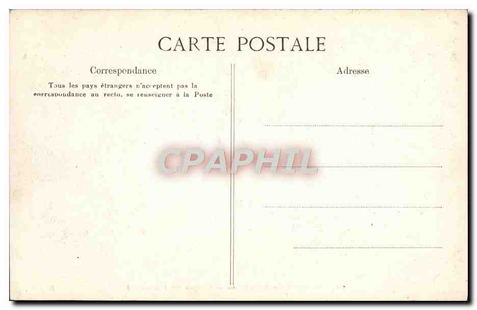 Woud van Fontainebleau — Gorges van Franchard — A. SIRON Edit. Barbition — Achterkant