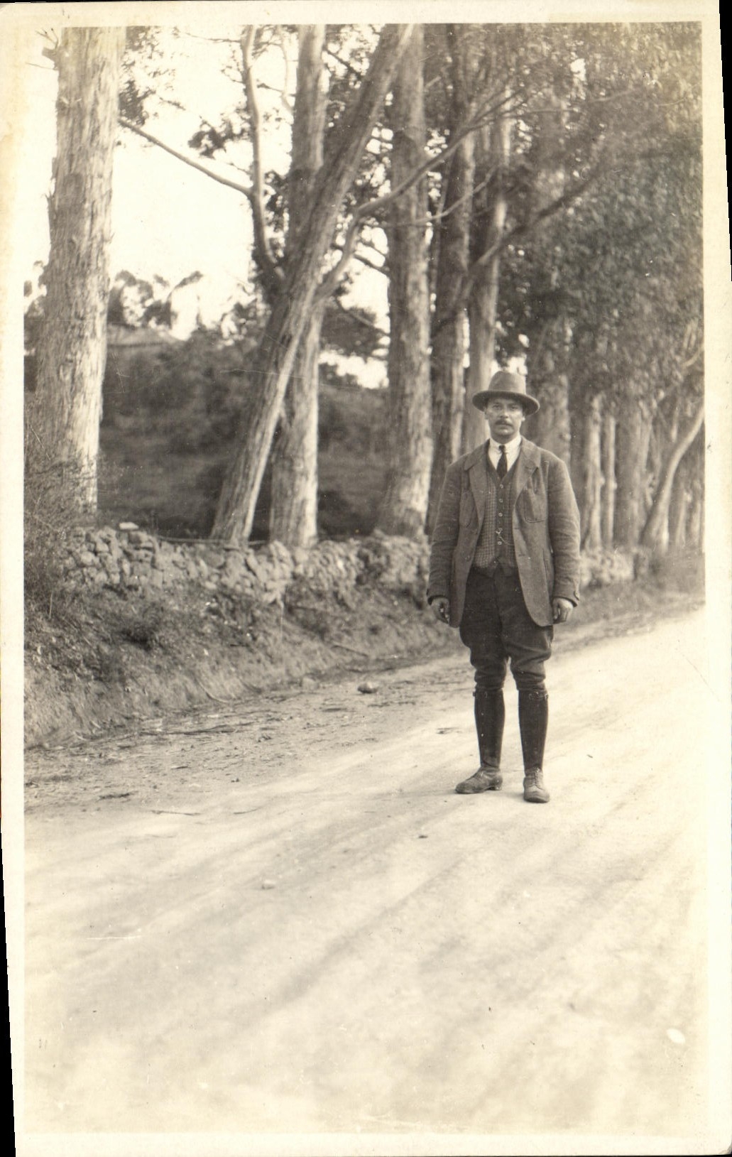 CARTE PHOTO Colombie 1926 Homme 