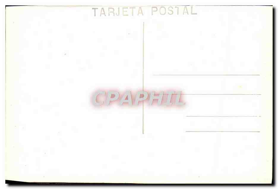 CPA Valencia Avenida de nicolas salmeron — Rückseite