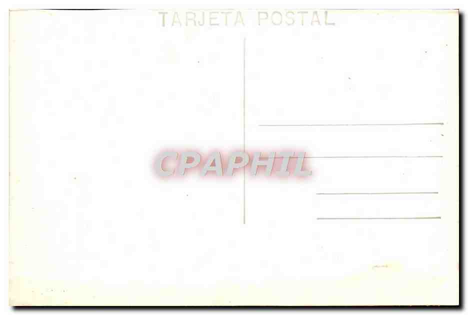 CPA Valencia Avenida de nicolas salmeror dura — Rückseite