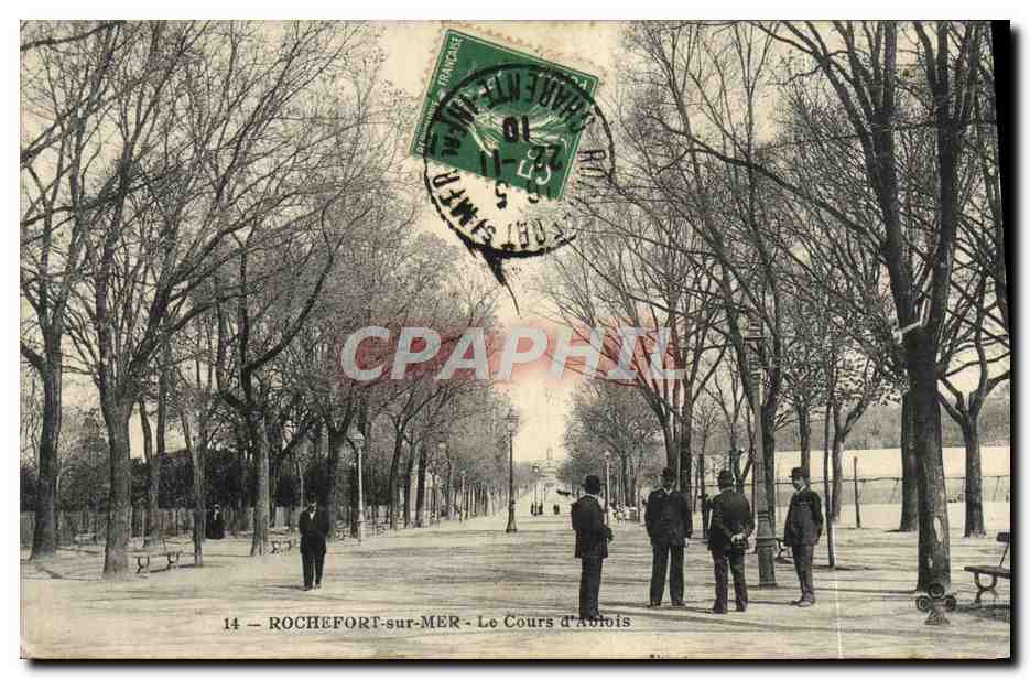 ROCHEFORT-sur-MER — Le Cours d'Ablois — éditeur anonyme, n°14