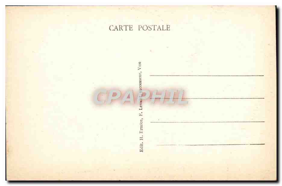 Les Bords de la Vire — De Beny-Bocage à Campeaux (au moulin Levogue) — H. Erniece, F. Levassor, Vire — Reverso