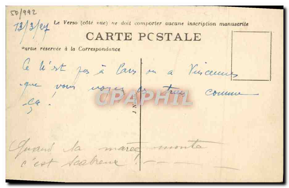 Le Passage du Goa — Le Bouriquet — éditeur inconnu, n° 162 — Verso
