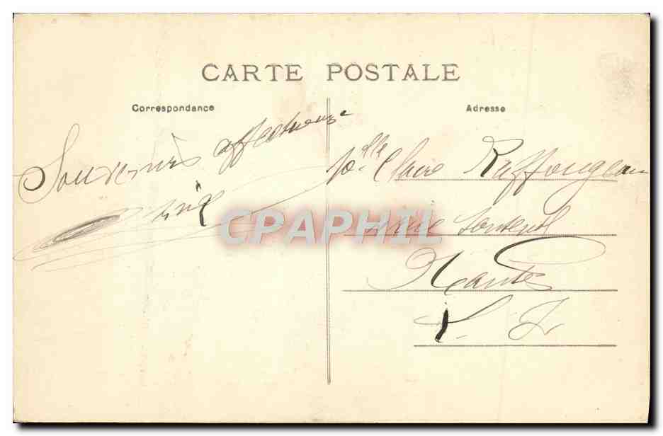 CPA Coin Parfume — Rückseite