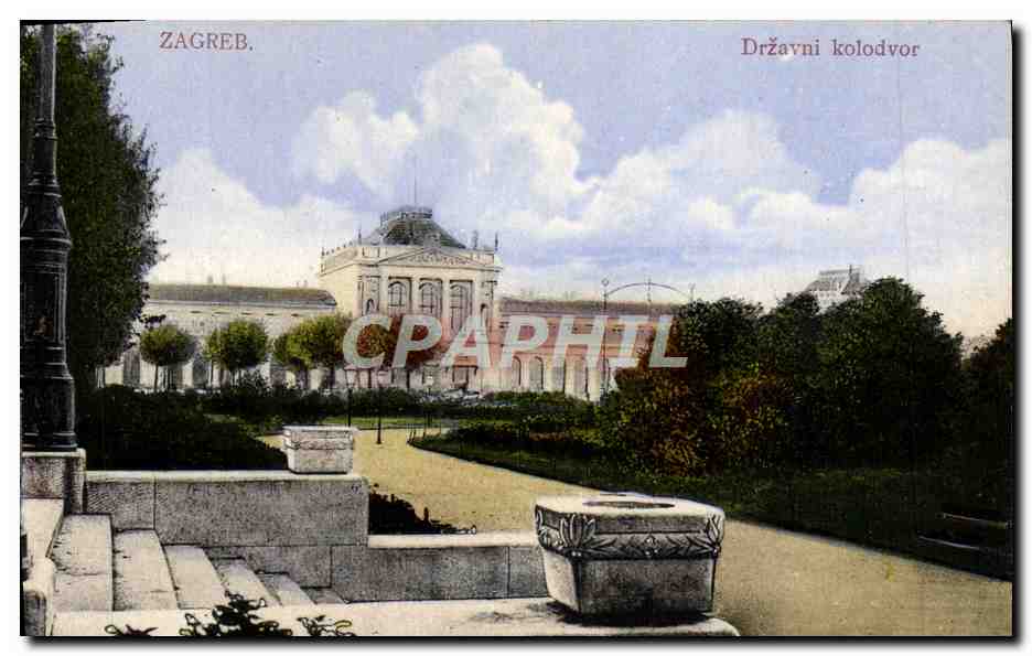CPA Zagreb Drzavni Kolodvor 