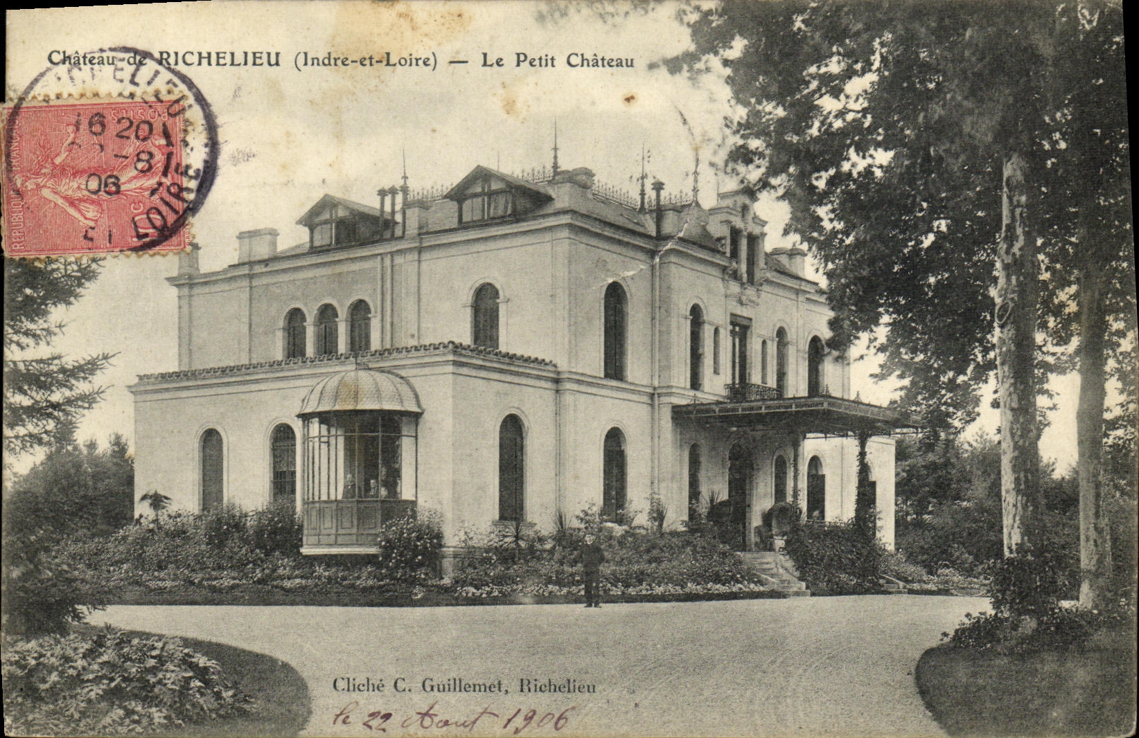 CPA Chateau de Richelieu Le Petit Chateau