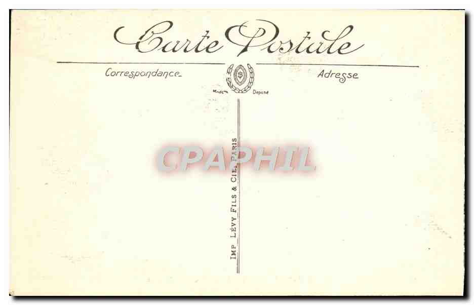 CPA Chamonix Le Pont Sainte Marie  — Verso