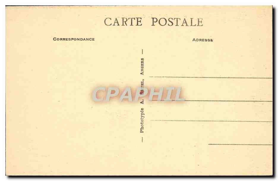 CPA Saumur Le Grand Pont sur la Loire  — Rückseite