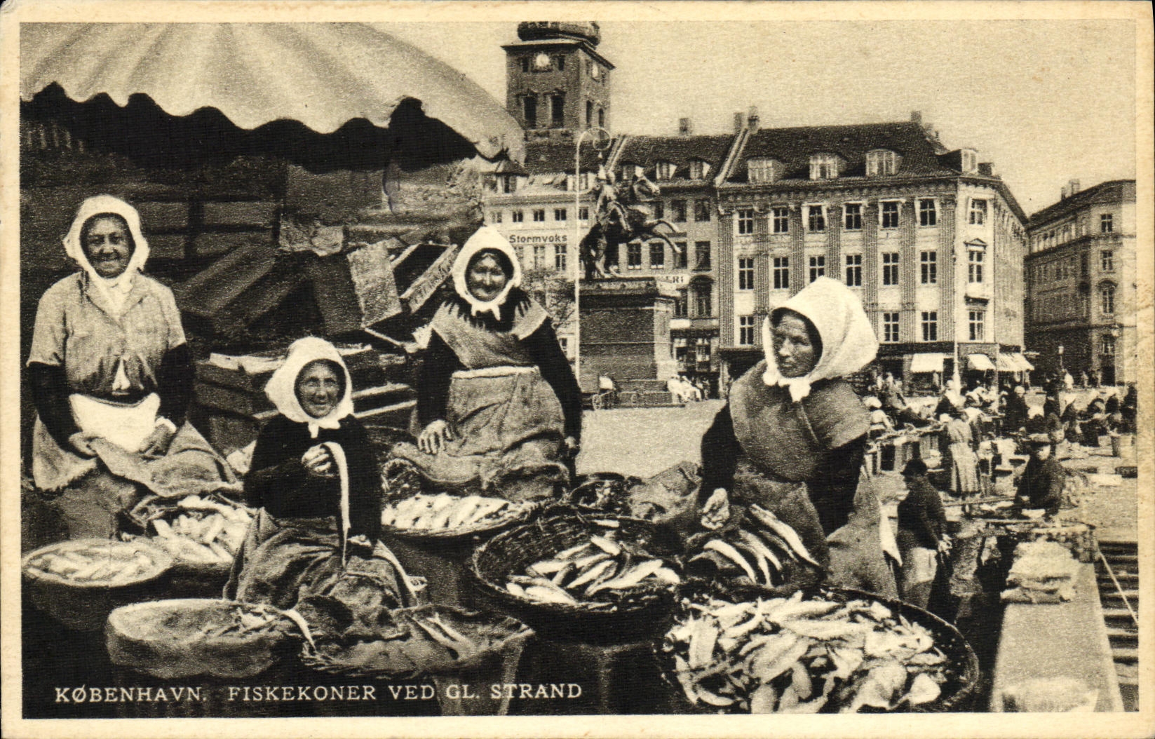 Copenhague - Fiszekoner ved Gl. Strand — éditeur non identifié, n° de série 359