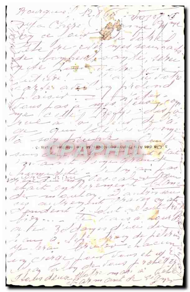 Claude de France — portrait historique — série 10, éditeur ND — Verso