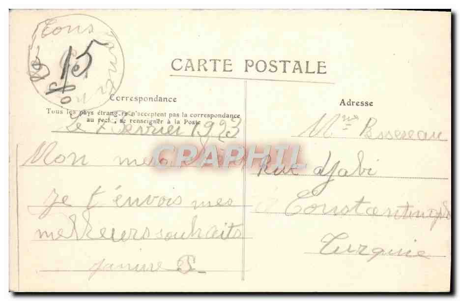 CPA Gavarnie Le Chaos  — Verso