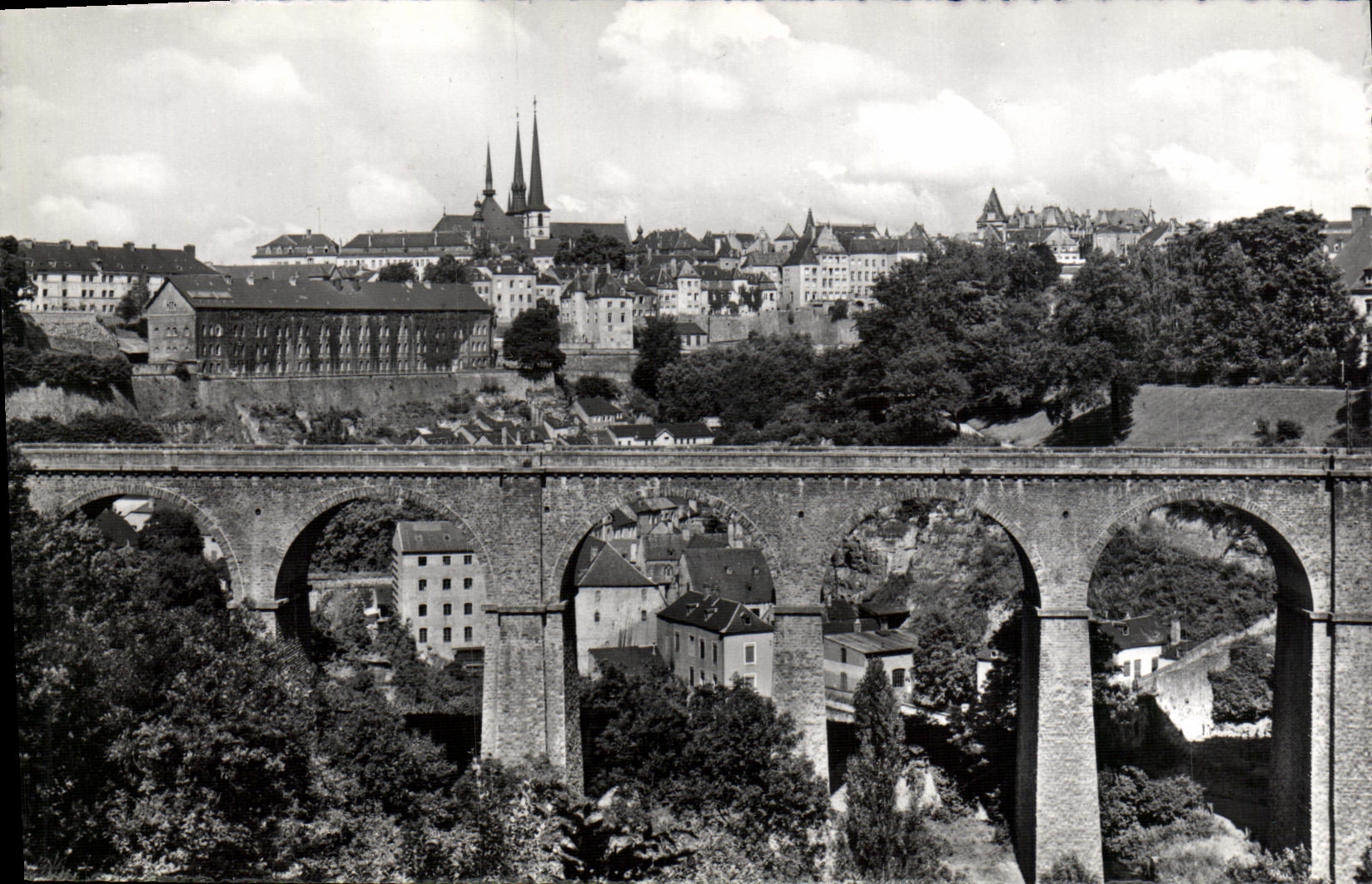 CPA Luxembourg Vue generale 
