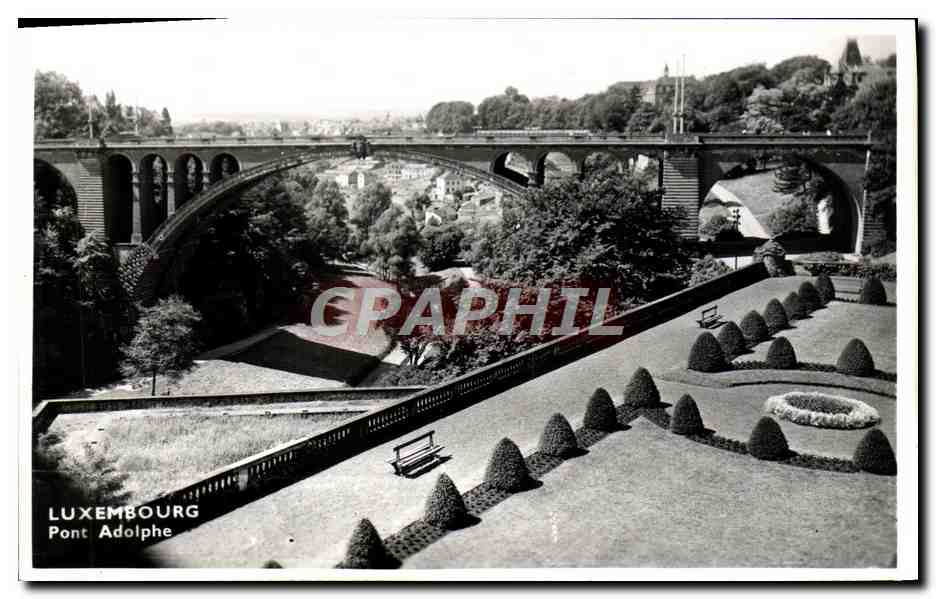 CPA Luxembourg Pont Adolphe 