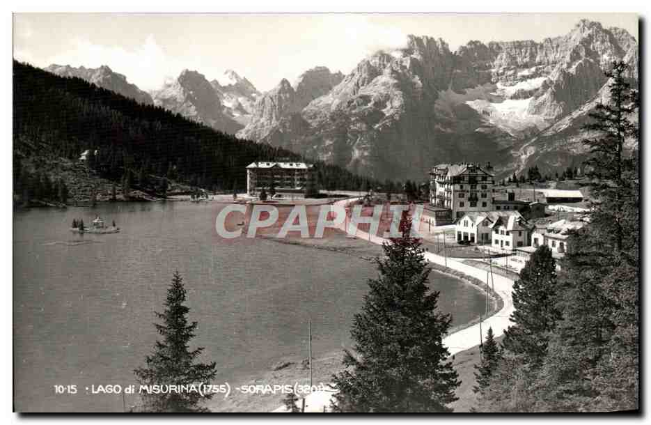 CPA Lago di Misurina Sorapis 