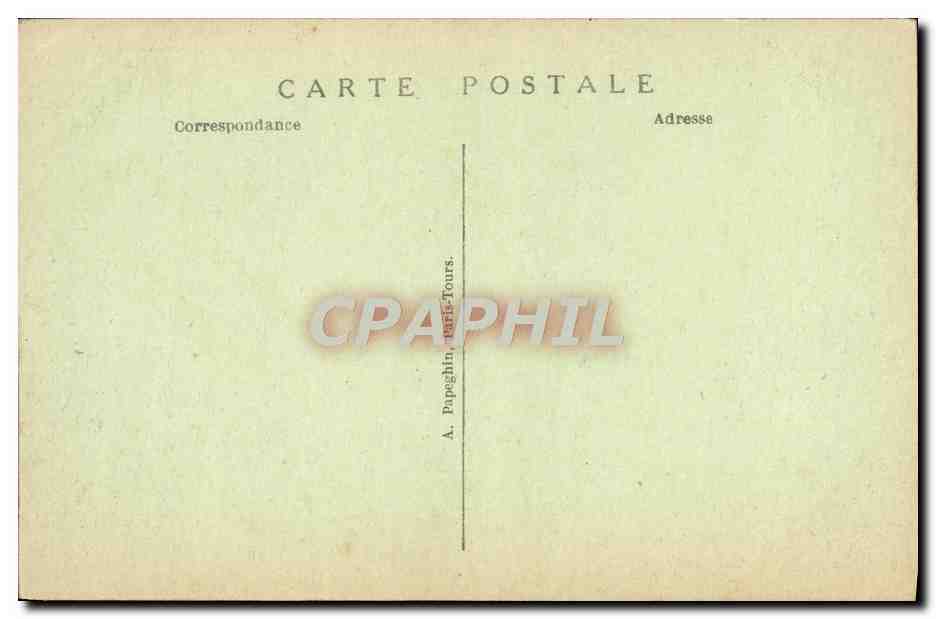 CPA Exposition Internationale des Arts Decoratifs Paris 1925 Pavillon de l'Asie Francaise Indochine  — Verso