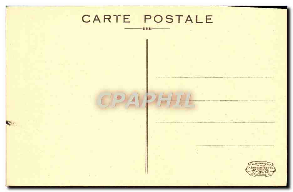 Oratoire alsacien — Exposition internationale des arts décoratifs, Paris 1925 — P. Guélis arch. — Rückseite