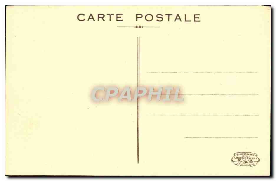 CPA Paris Exposition Internationale des Arts Decoratifs 1925 Oratoire alsacien  — Rückseite