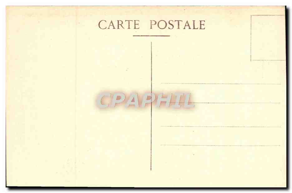CPA Paris Exposition des Arts Decoratifs 1925 Eglise du village de France Projet de decoration du mur  — Rückseite