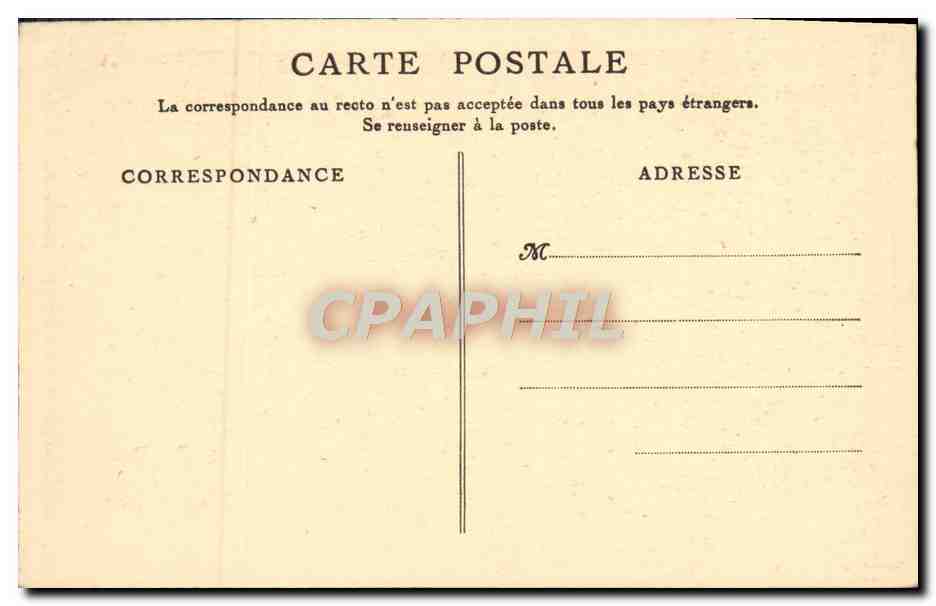 CPA Fourviere Le Maitre autel le Chandelier pascal les stalles Lyon — Verso