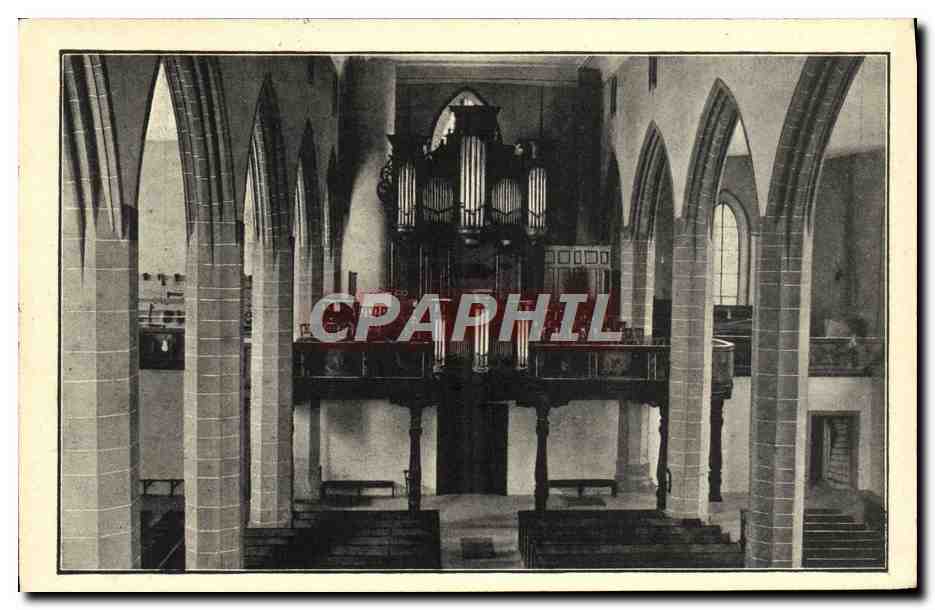Orgues Silbermann — Église Protestante de Colmar (Haut-Rhin) — Phot. d'Als. et de Lorraine