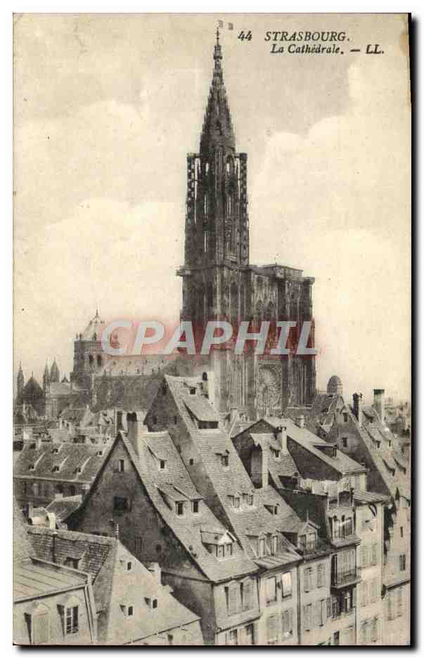 CPA Strasbourg La Cathedrale 