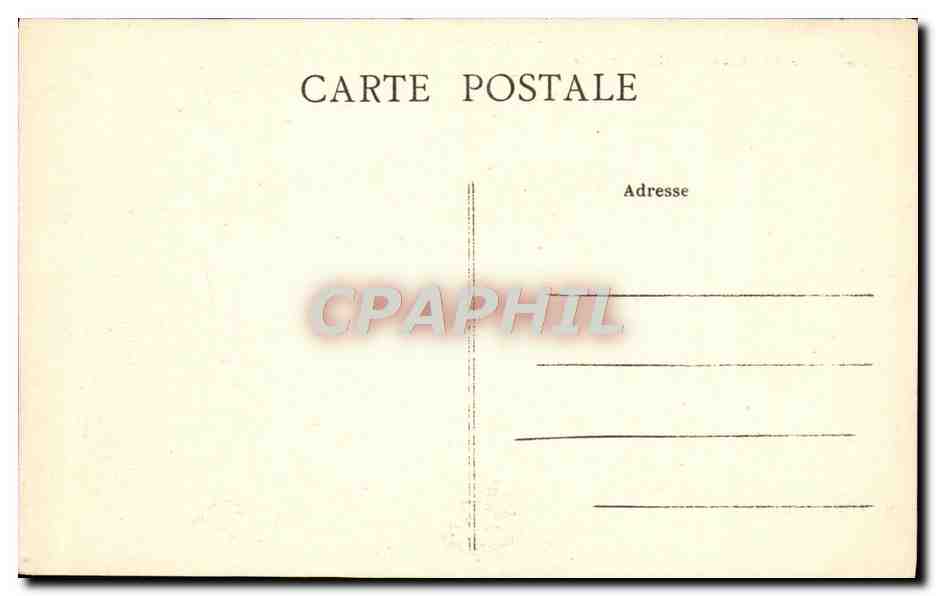 CPA Limoges L'Hotel de Ville (animee) — Rückseite
