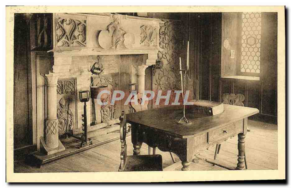 CPA Musee des Unterlinden a Colmar Chambre gothique 