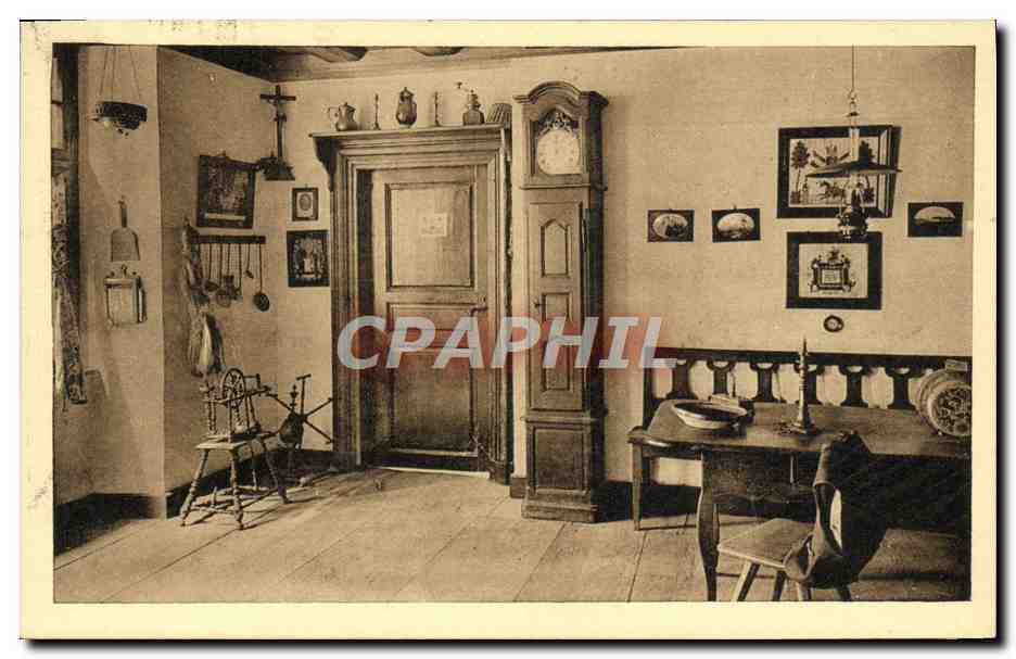 CPA Musee des Unterlinden a Colmar Chambre alsacienne II