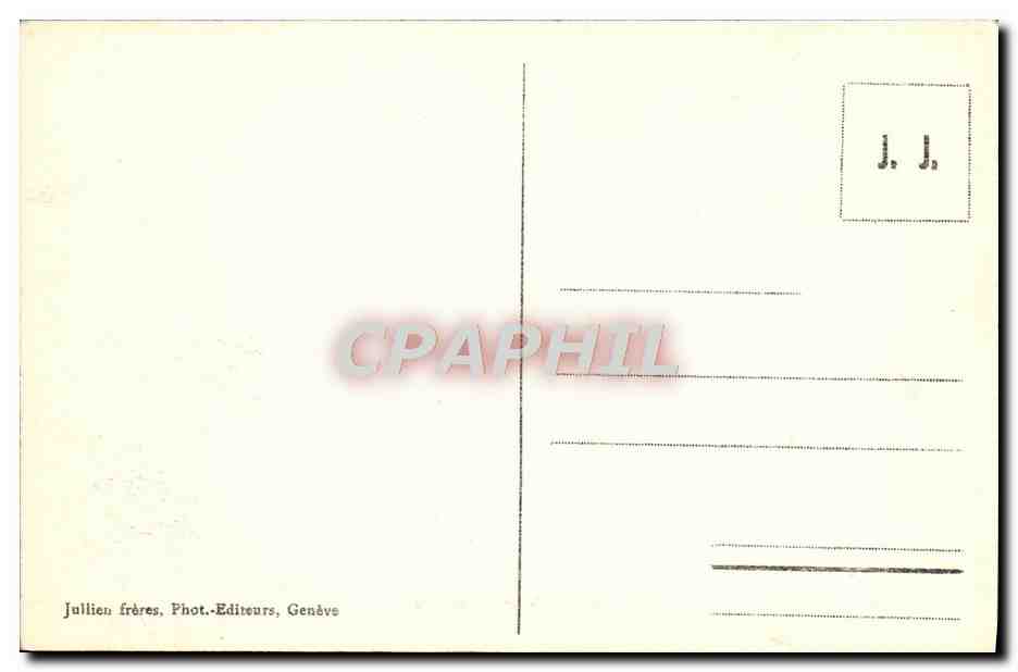 CPA Argentieres Le Glacier et le Mont Dolent Alpinisme — Verso