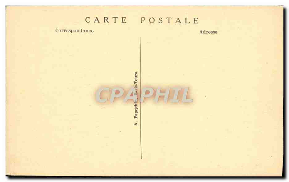 CPA Usse Le Chateau Vue d'ensemble  — Rückseite