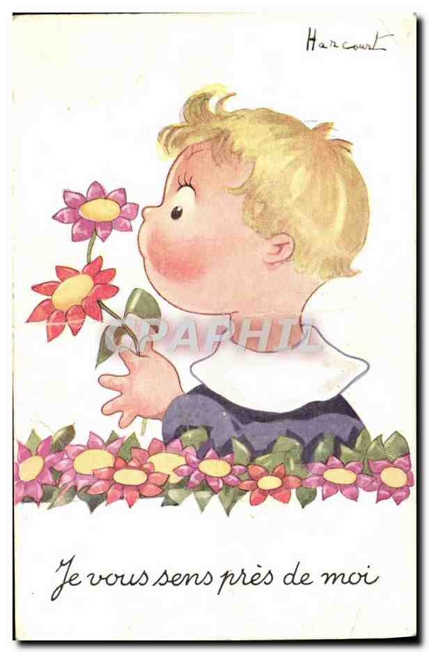 CPA fantaisie Enfant
